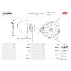 Генератор AS-PL A0062PR Генератор AS-PL A0062PR