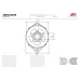 Передняя крышка генератора AS-PL ABR2032SR