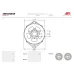 Передняя крышка генератора AS-PL ABR3098SR