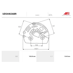 Алюминиевые AS-PL UD54463ABR