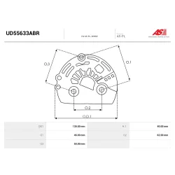 Алюминиевые AS-PL UD55633ABR