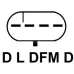 Регулятор генератора ARD2383 Регулятор генератора ARD2383
