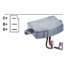 130849, VRVW002, MOBILETRON, Регулятор генератора