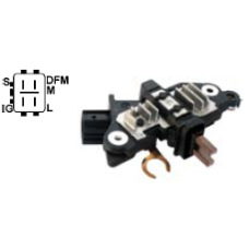 233587, F00M145873, BOSCH, Регулятор генератора