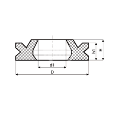 F00285, HA0977, MotorHerz, Сальник рулевой рейки